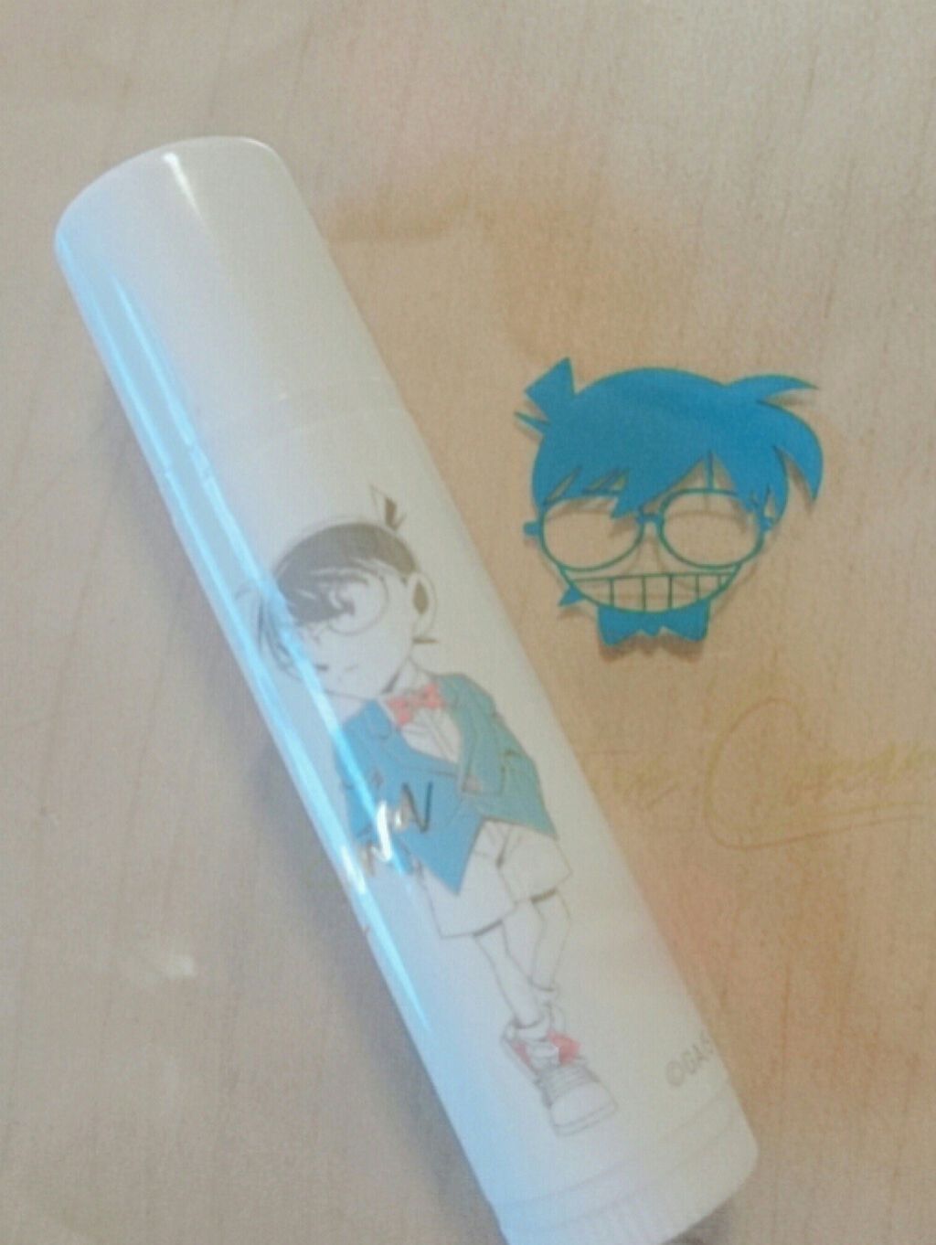 名探偵コナン リップクリームセット/セブンイレブン/リップケアを使ったクチコミ（1枚目）