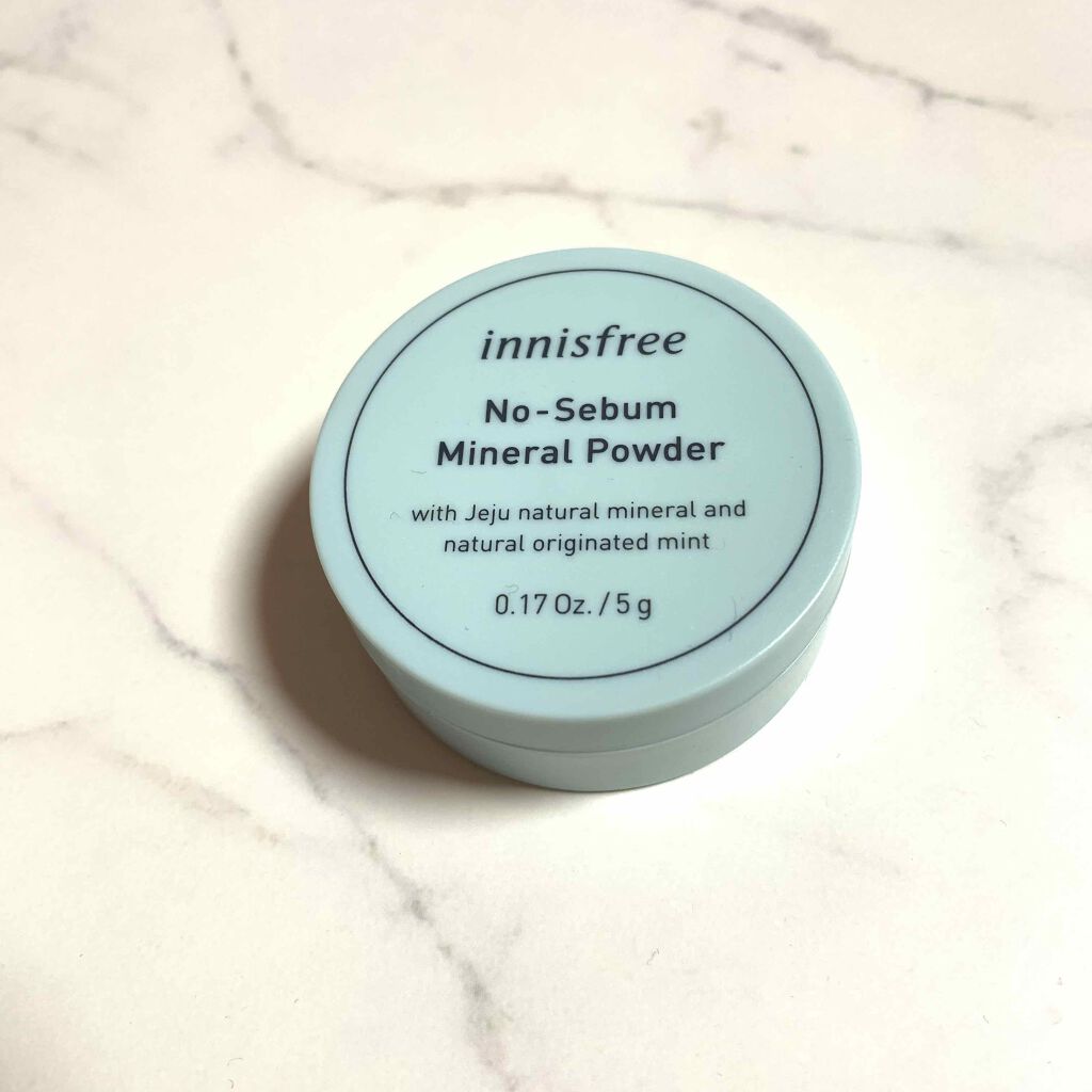 ノーセバム ミネラルパウダー/innisfree/ルースパウダーを使ったクチコミ（1枚目）
