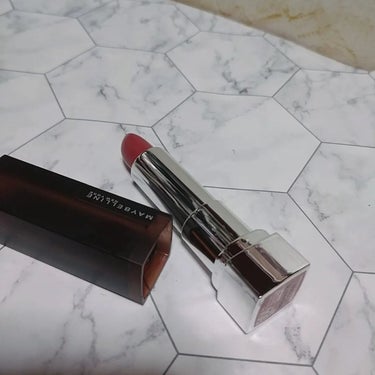 カラーセンセーショナル リップスティック Ｎ 504/MAYBELLINE NEW YORK/口紅を使ったクチコミ（1枚目）