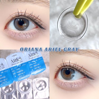 ORIANA ARIEL/i-sha/カラーコンタクトレンズを使ったクチコミ（1枚目）