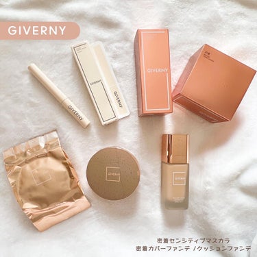 密着カバーファンデーション/GIVERNY/リキッドファンデーションを使ったクチコミ（1枚目）