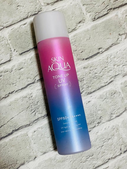 スキンアクア トーンアップUVスプレー/スキンアクア/日焼け止めミスト・スプレーを使ったクチコミ(1枚目)