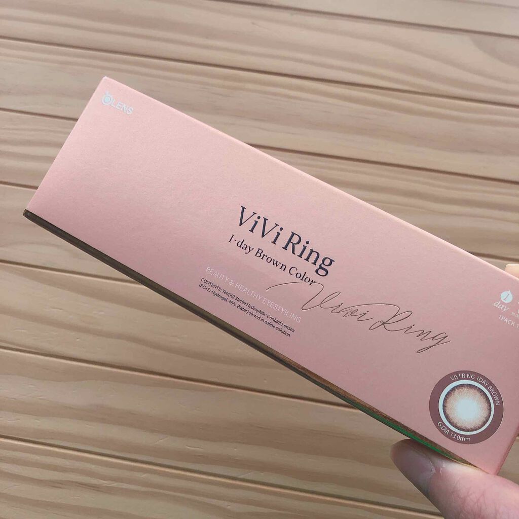 ViVi Ring 1day/OLENS/ワンデー(1DAY)カラコンを使ったクチコミ(2枚目)