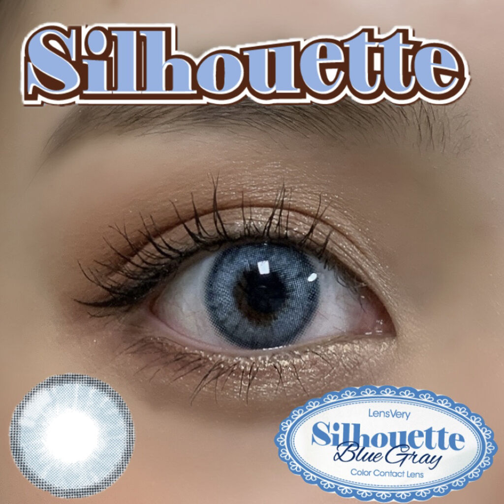 シルエットマンスリー/LensVery/１ヶ月（１MONTH）カラコンを使ったクチコミ（1枚目）