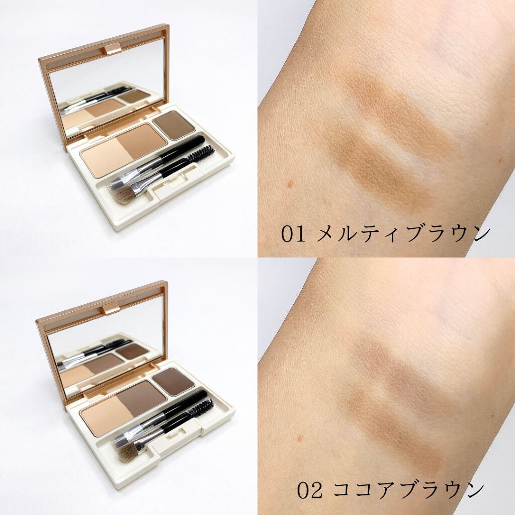 アイブロウキーパー/コフレドール/パウダーアイブロウを使ったクチコミ(4枚目)