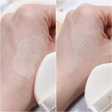 セカンドスキングロウクッション/hince/クッションファンデーションを使ったクチコミ(3枚目)