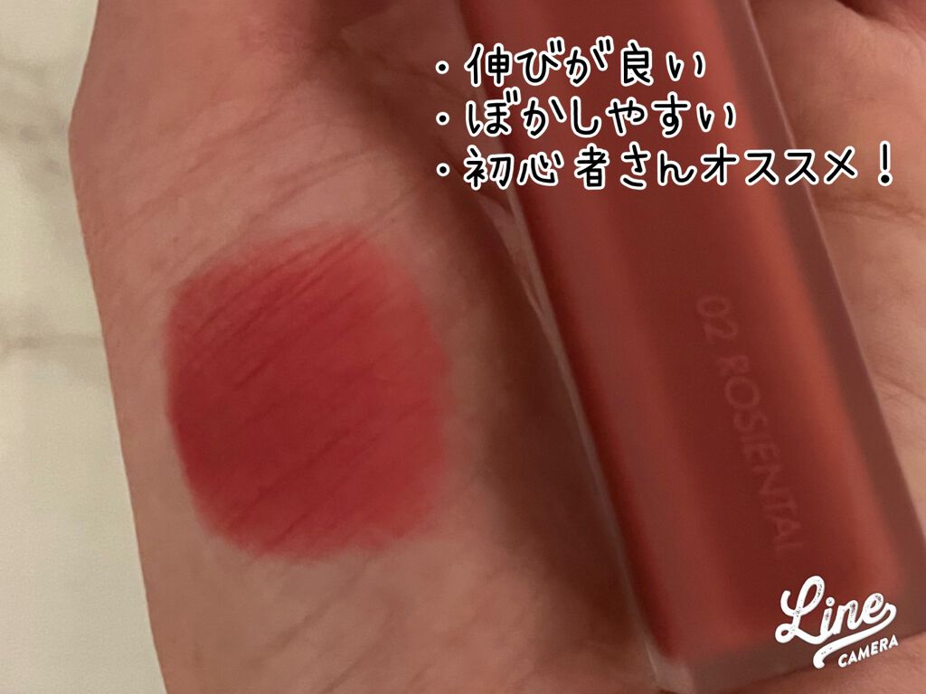 rom&nd ブラーファッジティント/rom&nd/リップティントを使ったクチコミ(3枚目)