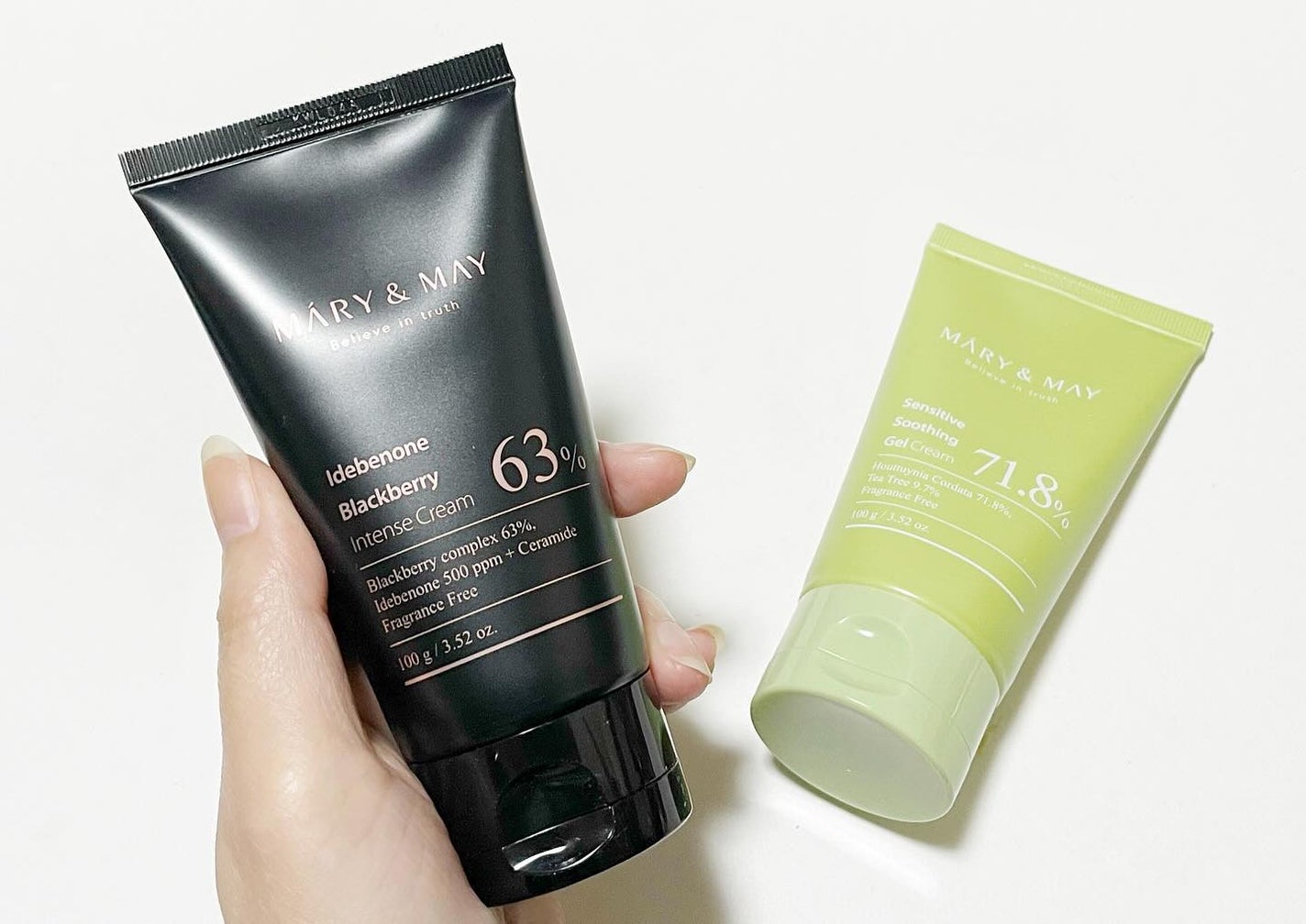 Sensitive Soothing Gel Cream/MARY&MAY/フェイスクリームを使ったクチコミ(7枚目)