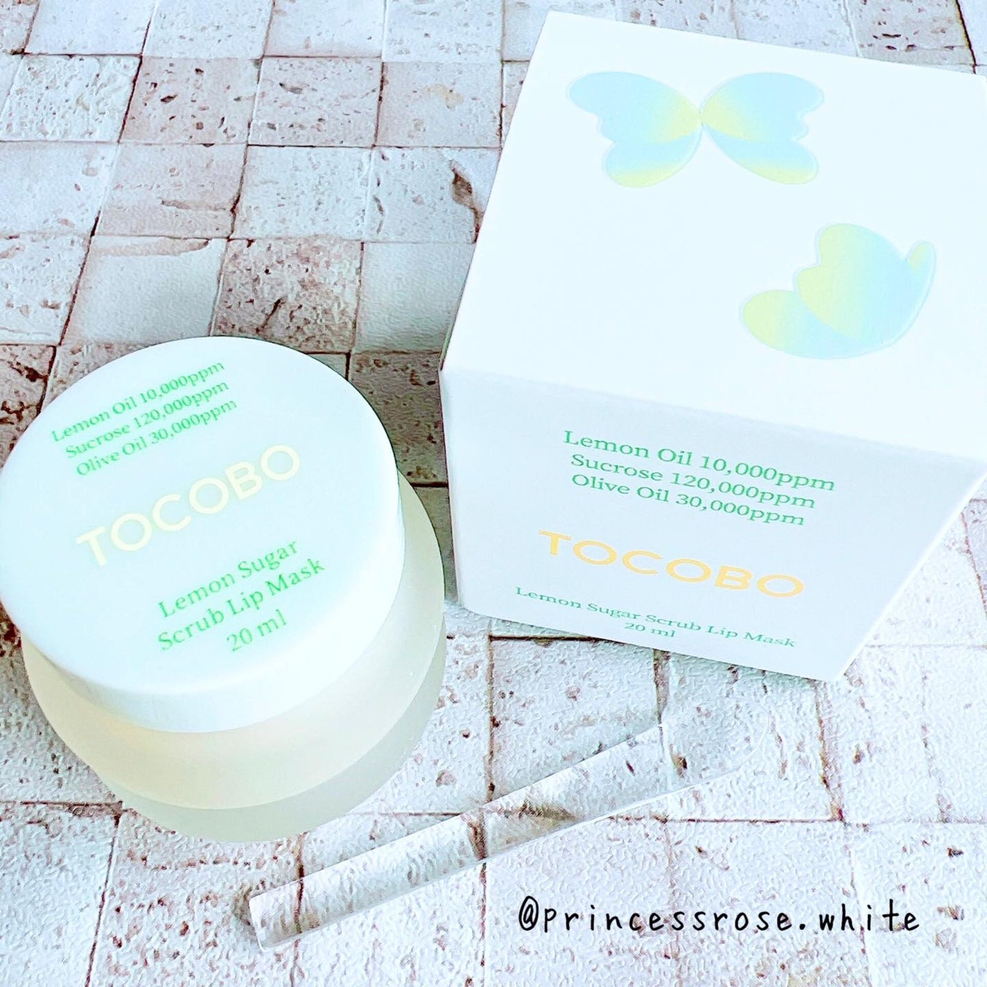 レモンシュガースクラブリップマスク/TOCOBO/リップスクラブを使ったクチコミ(8枚目)
