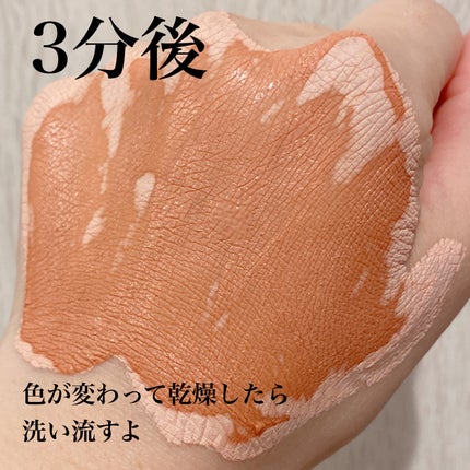 カロテン毛穴レスクレイパック/APRILSKIN/洗い流すパック・マスクを使ったクチコミ(4枚目)