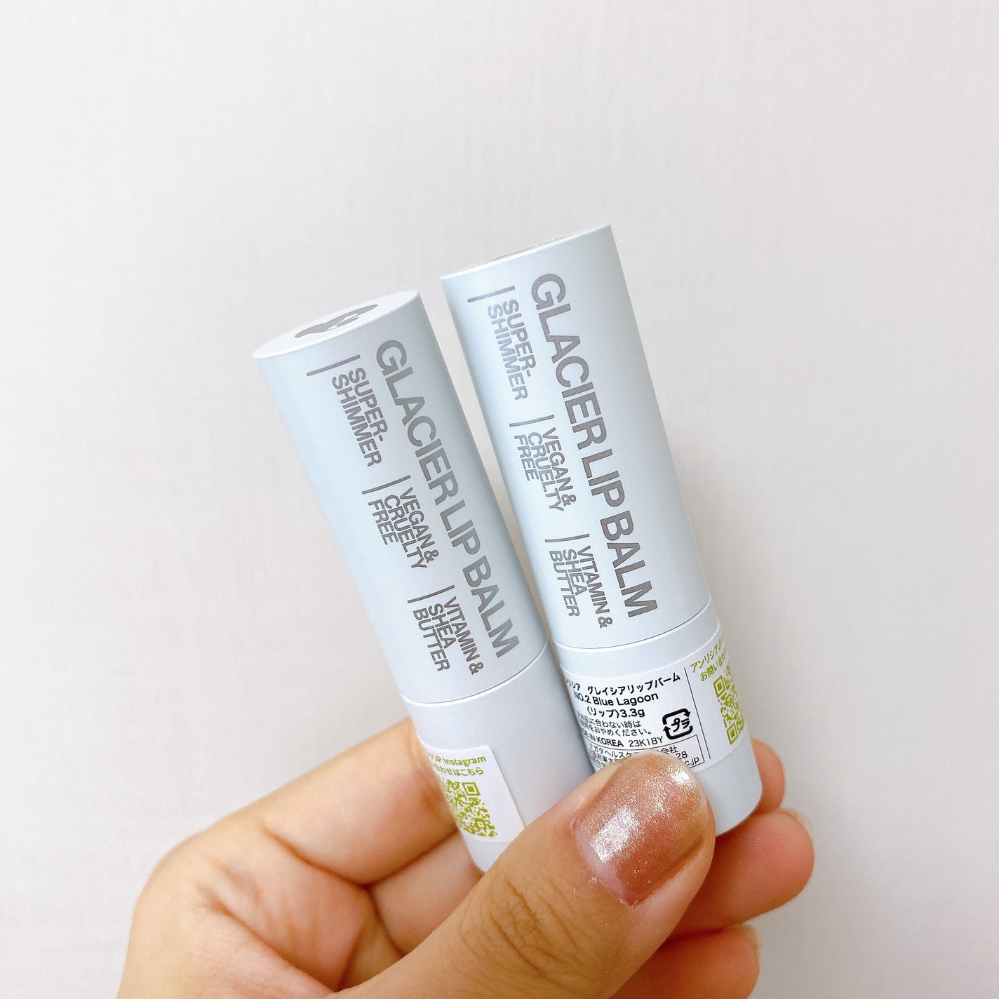 グレイシャーヴィーガンリップバーム/unleashia/リップバームを使ったクチコミ(8枚目)