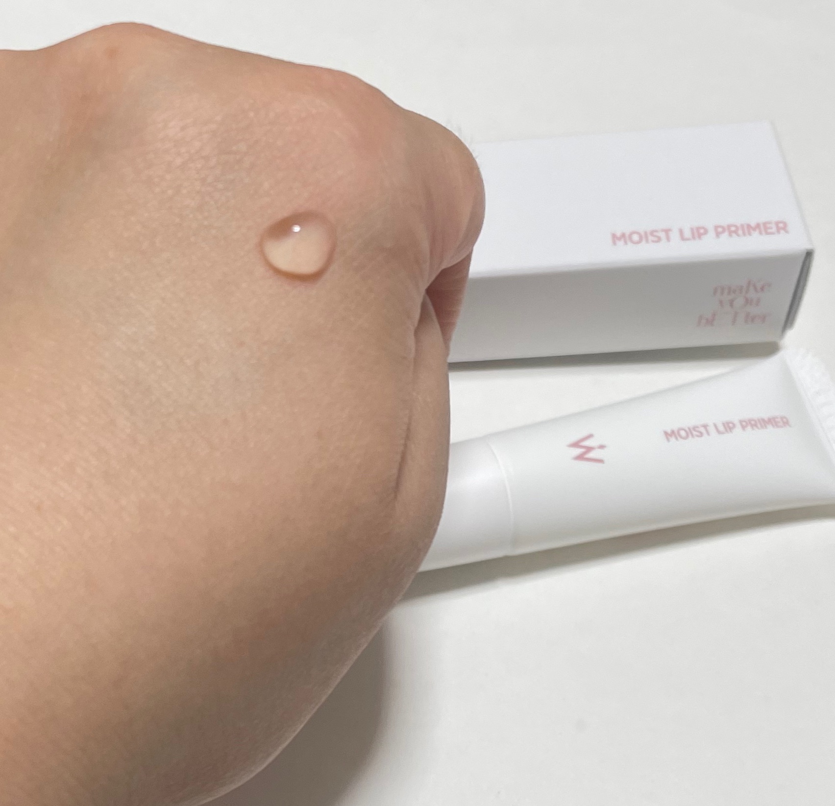 ウォンジョンヨ モイストリッププライマー　/Wonjungyo/リップオイルを使ったクチコミ（3枚目）