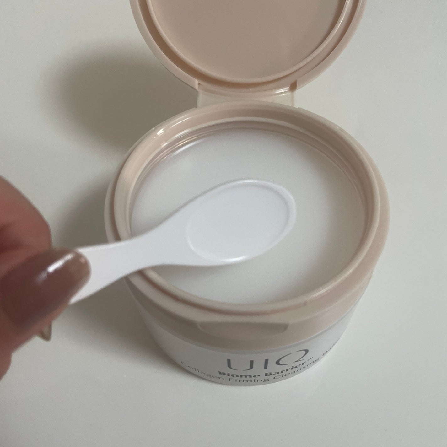 バイオームバリアコラーゲンファーミングクレンジングバーム/UIQ/クレンジングバームを使ったクチコミ(2枚目)
