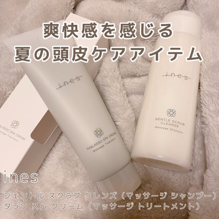 ジェントル スクラブ クレンズ/ines/市販シャンプーを使ったクチコミ(1枚目)