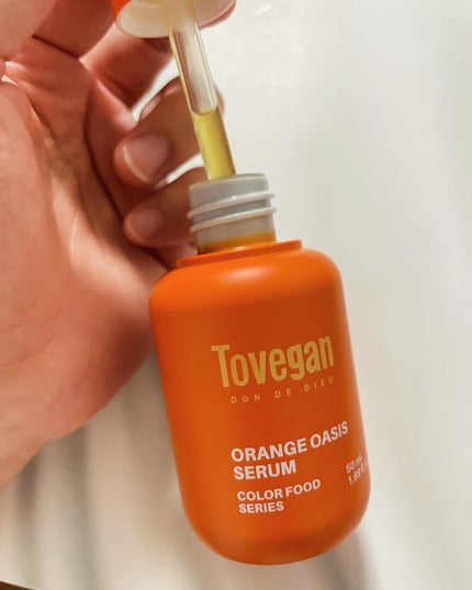 カラーフードシリーズオレンジオアシスセラム/Tovegan/美容液を使ったクチコミ(2枚目)