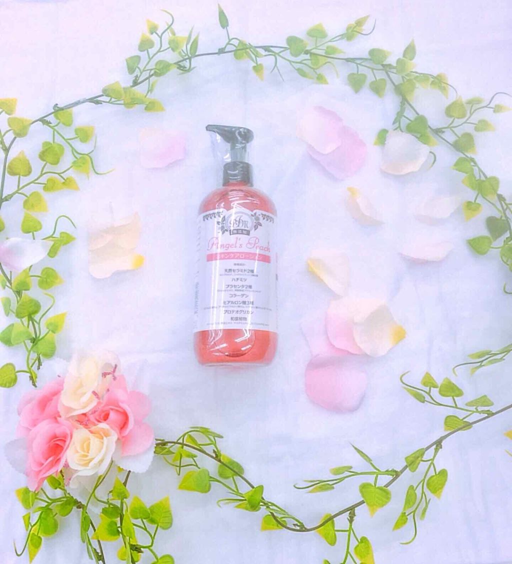 エンジェルピーチ スキンケアローション/ブラン製薬/ボディローションを使ったクチコミ（1枚目）