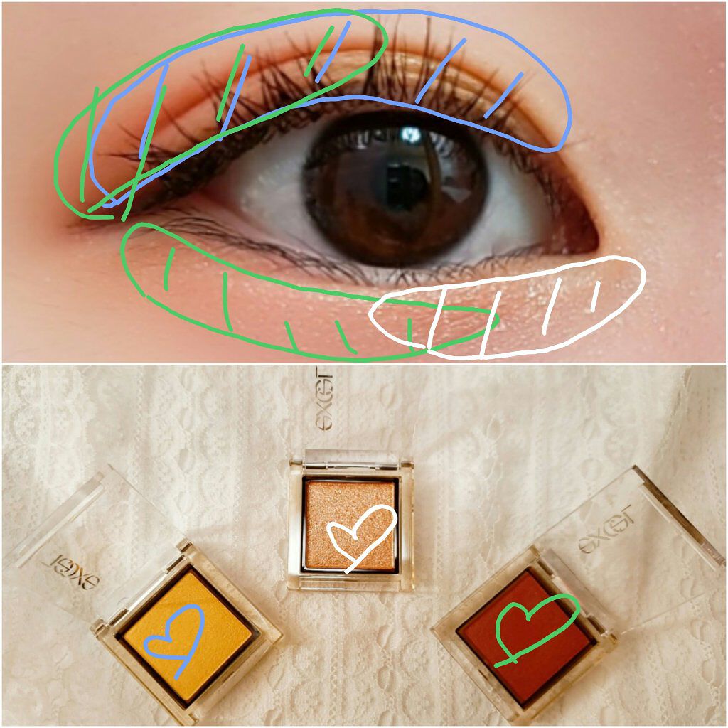 アイプランナー/excel/単色アイシャドウを使ったクチコミ(6枚目)