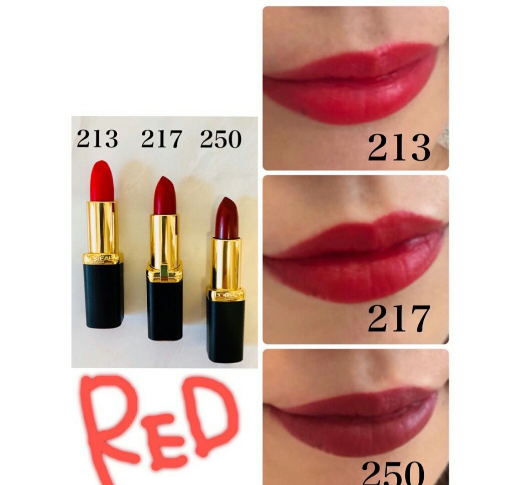 カラーリッシュモイストマットN/ロレアル パリ/口紅を使ったクチコミ（1枚目）