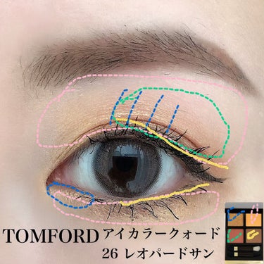 アイ カラー クォード/TOM FORD BEAUTY/アイシャドウパレットを使ったクチコミ（2枚目）