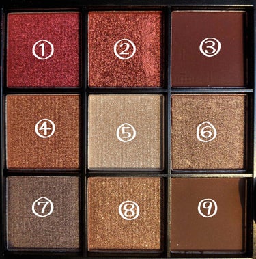 UR GLAM　BLOOMING EYE COLOR PALETTE/U R GLAM/アイシャドウパレットを使ったクチコミ（2枚目）