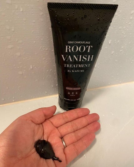 ROOT VANISH 白髪染めカラーシャンプー/ トリートメント/綺和美/市販シャンプーを使ったクチコミ(2枚目)