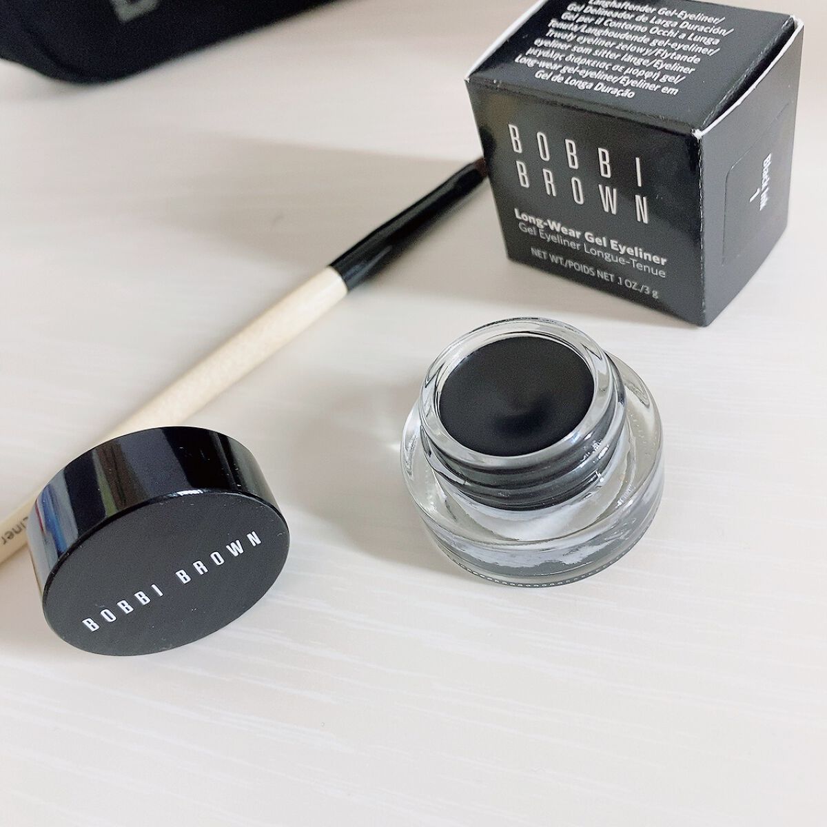 ロングウェア ジェルアイライナー/BOBBI BROWN/ジェルアイライナーを使ったクチコミ(3枚目)