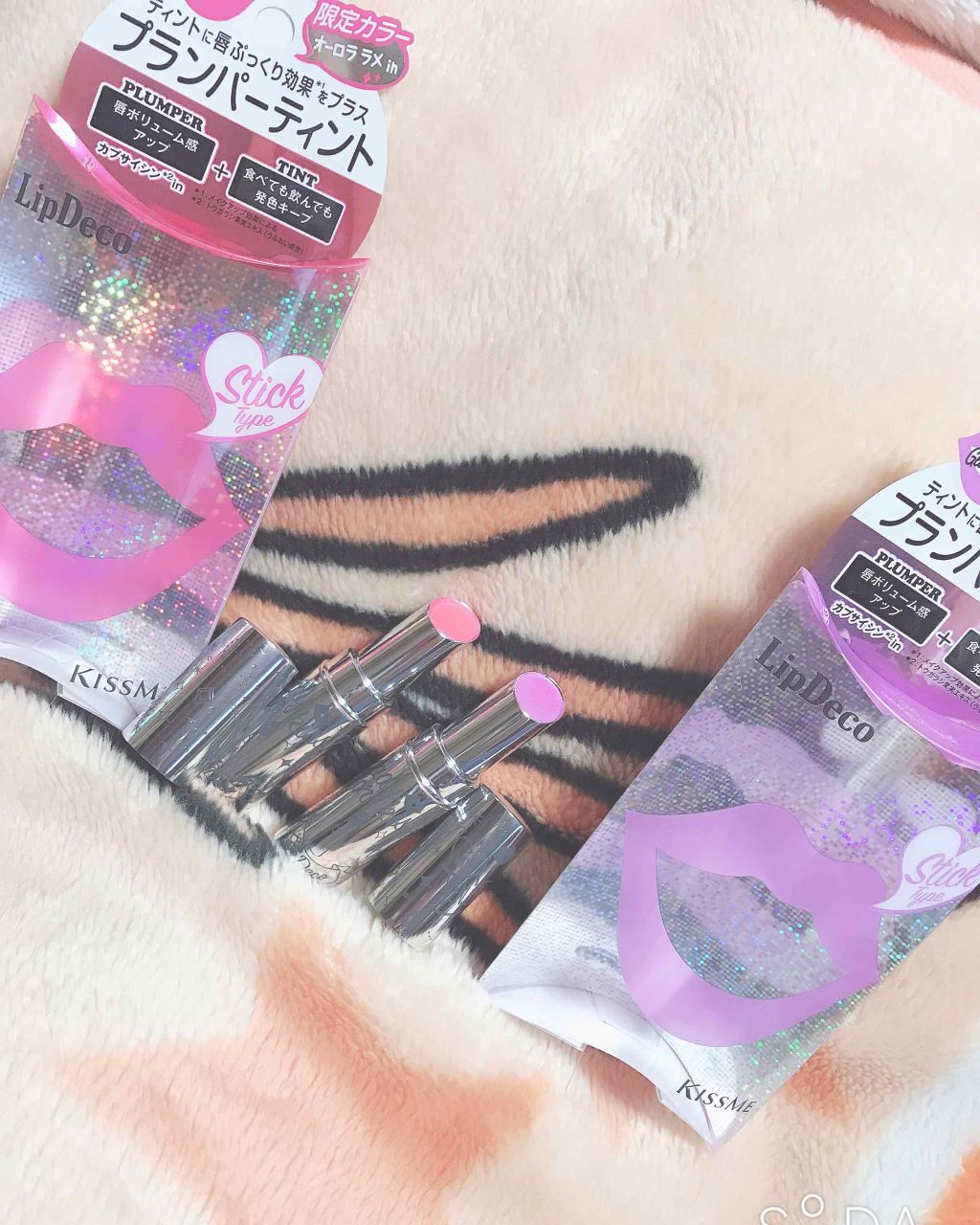 プランパーティントスティック/リップデコ/リップティントを使ったクチコミ（1枚目）