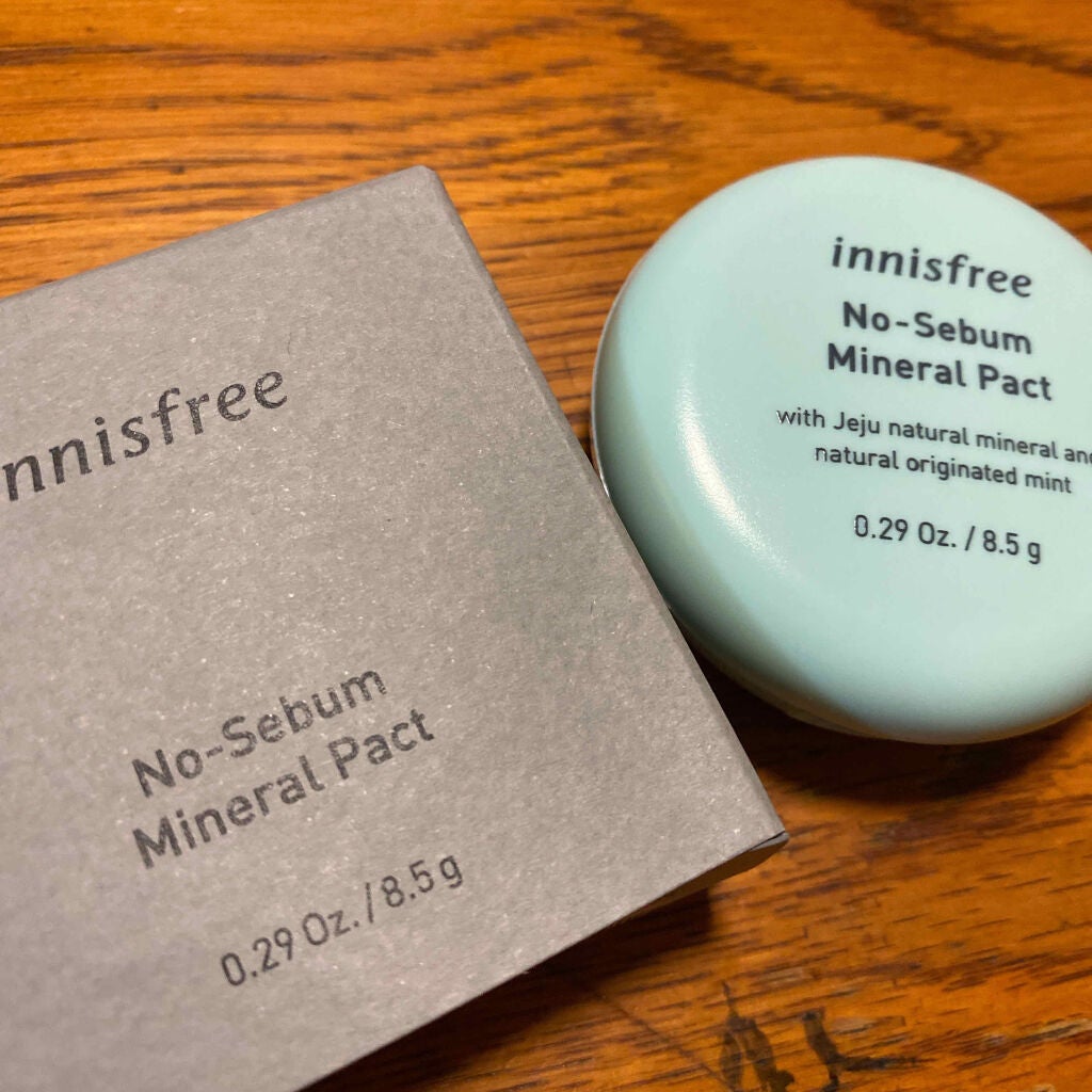 ノーセバム ミネラルパクト N/innisfree/プレストパウダーを使ったクチコミ(2枚目)