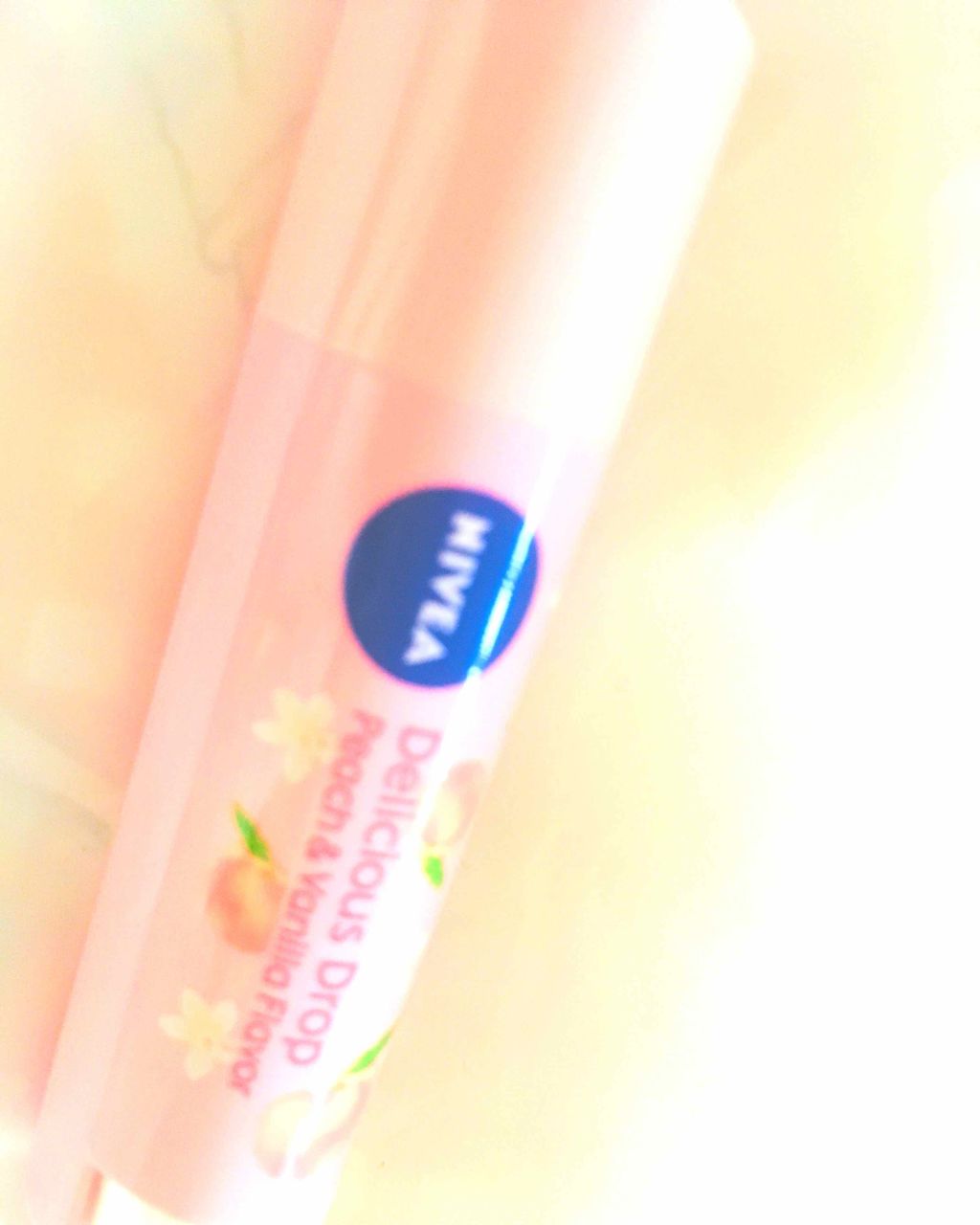 ニベア フレーバーリップ デリシャスドロップ ピーチの香り/ニベア/リップクリームを使ったクチコミ（1枚目）