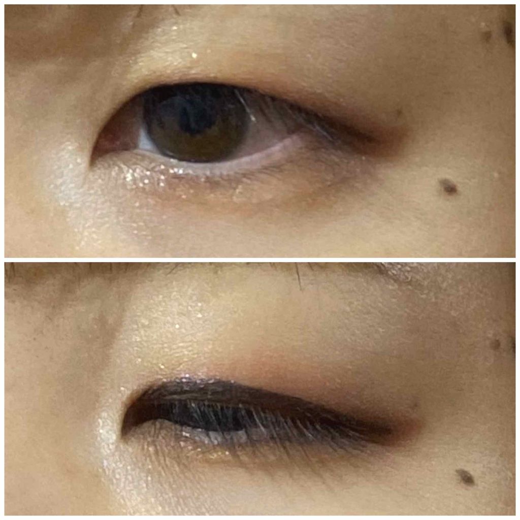 極細 アイライナーR/CEZANNE/リキッドアイライナーを使ったクチコミ（3枚目）