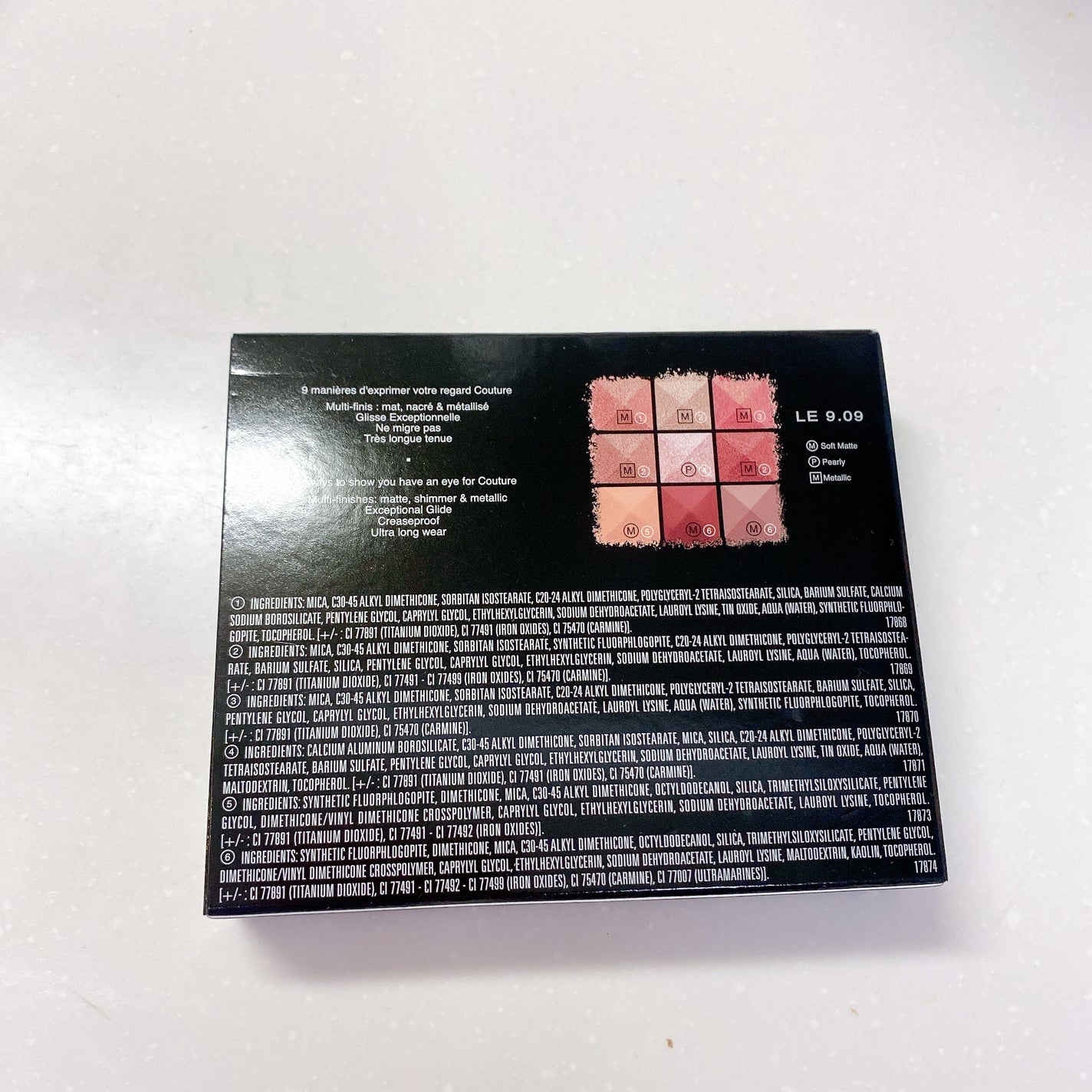 ル・ヌフ・ジバンシイ/GIVENCHY/アイシャドウパレットを使ったクチコミ(8枚目)