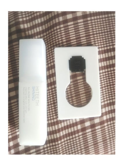 HITEETH ALL IN ONE MOUTH GEL SHINING LEDライト付き/R&/その他オーラルケアを使ったクチコミ(2枚目)