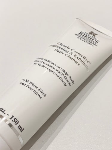 キールズ DS クリアリーホワイト エクスフォリエーティング クレンザー/Kiehl's/洗顔フォームを使ったクチコミ（1枚目）