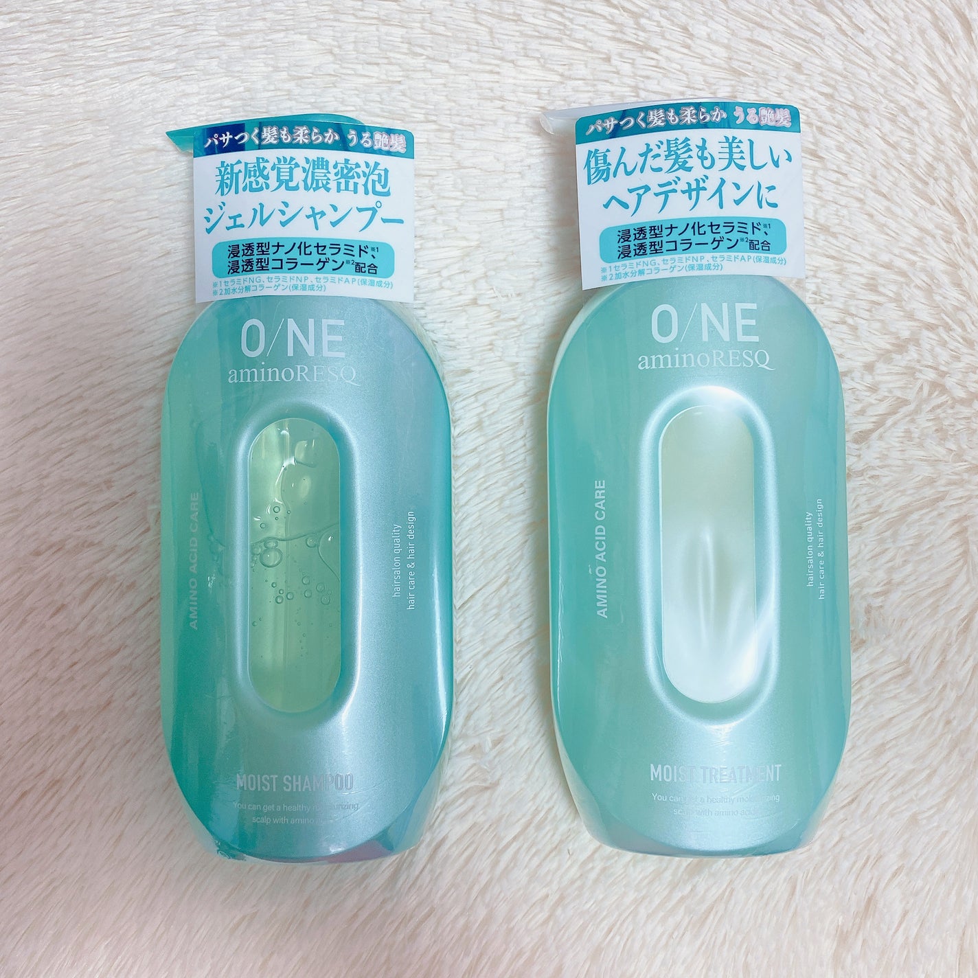 ワン アミノレスキューモイストシャンプー/トリートメント/アミノレスキュー/市販シャンプーを使ったクチコミ(1枚目)