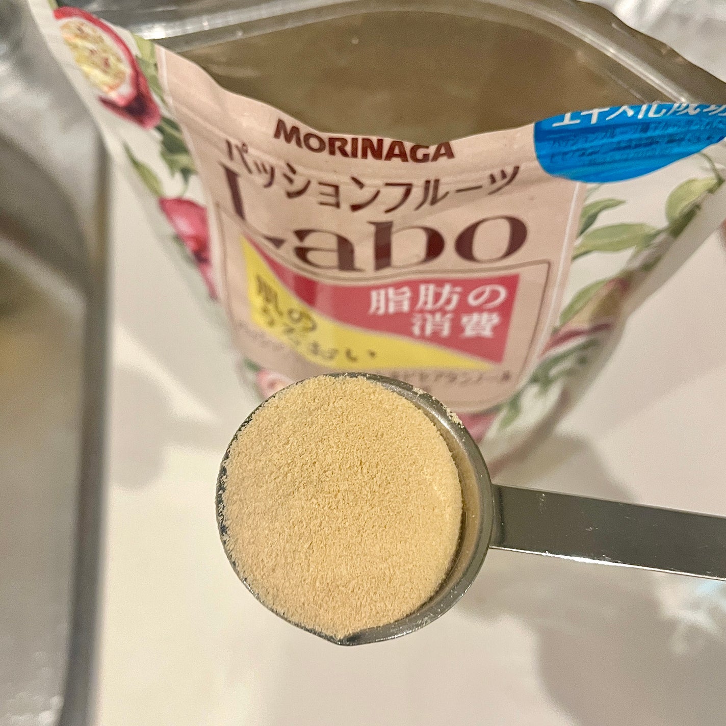 パッションフルーツLaboパウダー/森永製菓/食品を使ったクチコミ(2枚目)