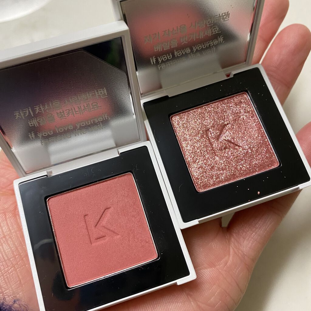 ジャストアイシャドウ/Laka/単色アイシャドウを使ったクチコミ（2枚目）