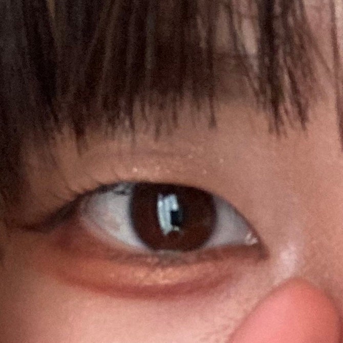 そら豆 on LIPS 「今日のメイク💄 バイト用なのでめっちゃ盛るメイクではないけど、..」(4枚目)