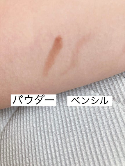 パウダー&ペンシル アイブロウEX/excel/アイブロウペンシルを使ったクチコミ(2枚目)