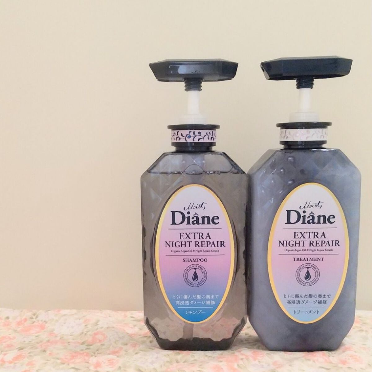 エクストラナイトリペア シャンプー&トリートメント/ダイアン/市販シャンプーを使ったクチコミ(1枚目)