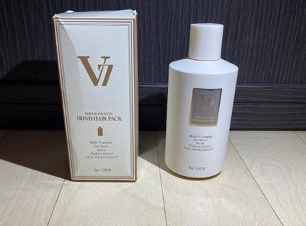 V7 スーパープロテイン ボンドヘアパック/by : OUR/ヘアマスク・ヘアパックを使ったクチコミ(1枚目)