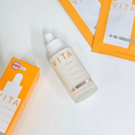 ビアミ ビタ ホワイトニング アンプル/CODENATURE/美容液を使ったクチコミ(1枚目)