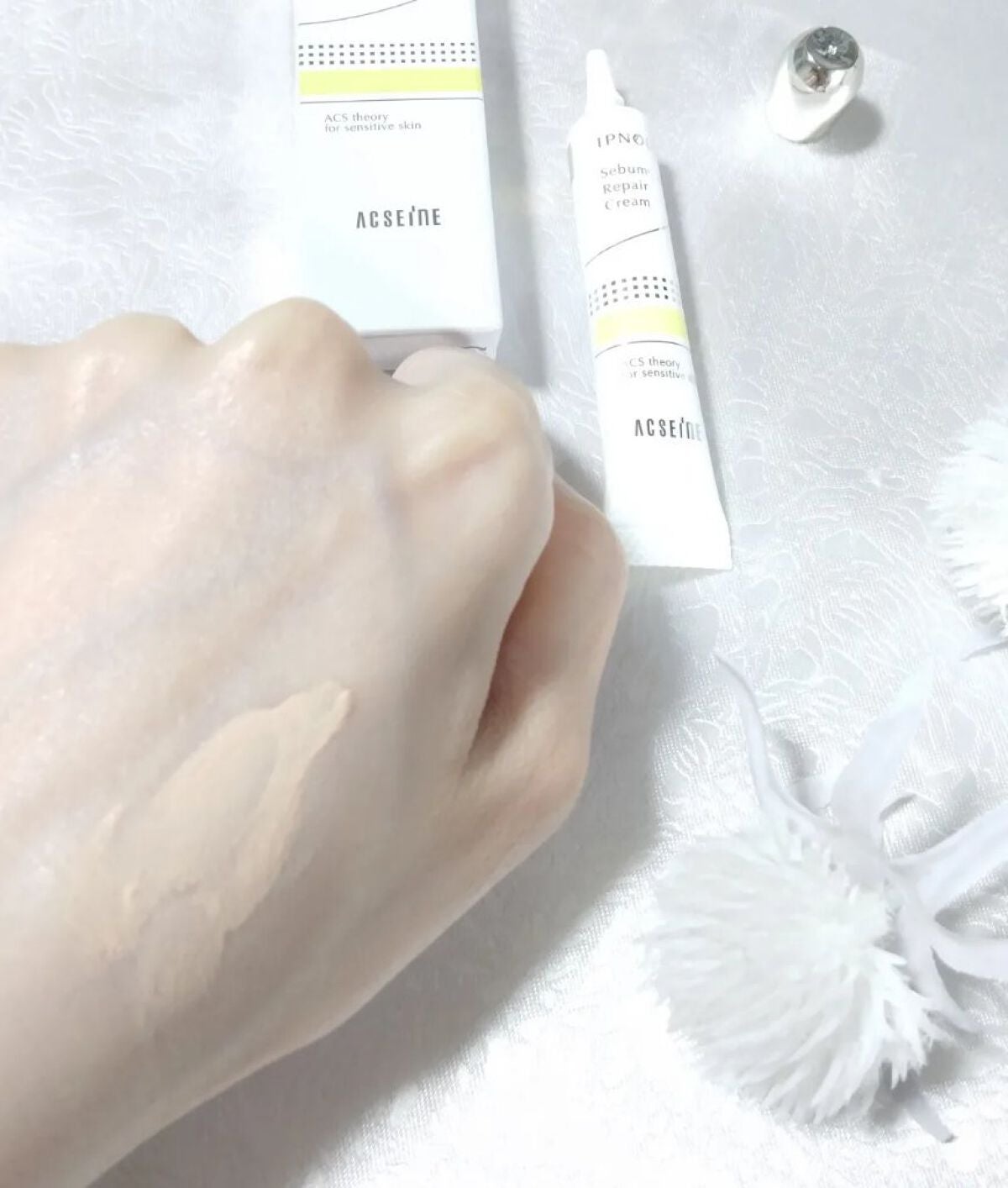 イプノス シーバムクリア リペアクリーム/ACSEINE/フェイスクリームを使ったクチコミ(5枚目)