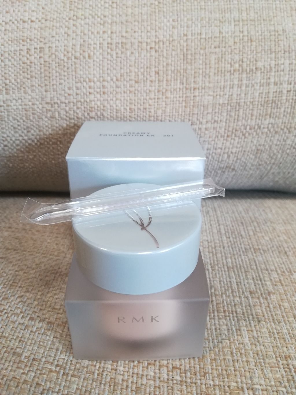 RMK クリーミィファンデーション EX/RMK/クリーム・エマルジョンファンデーションを使ったクチコミ（1枚目）