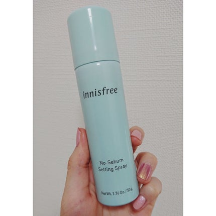 ノーセバム セッティングスプレー/innisfree/ミスト状化粧水を使ったクチコミ(1枚目)