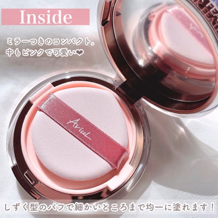 アリウル インクフェザーカバーラスティングクッション/Ariul/クッションファンデーションを使ったクチコミ(3枚目)