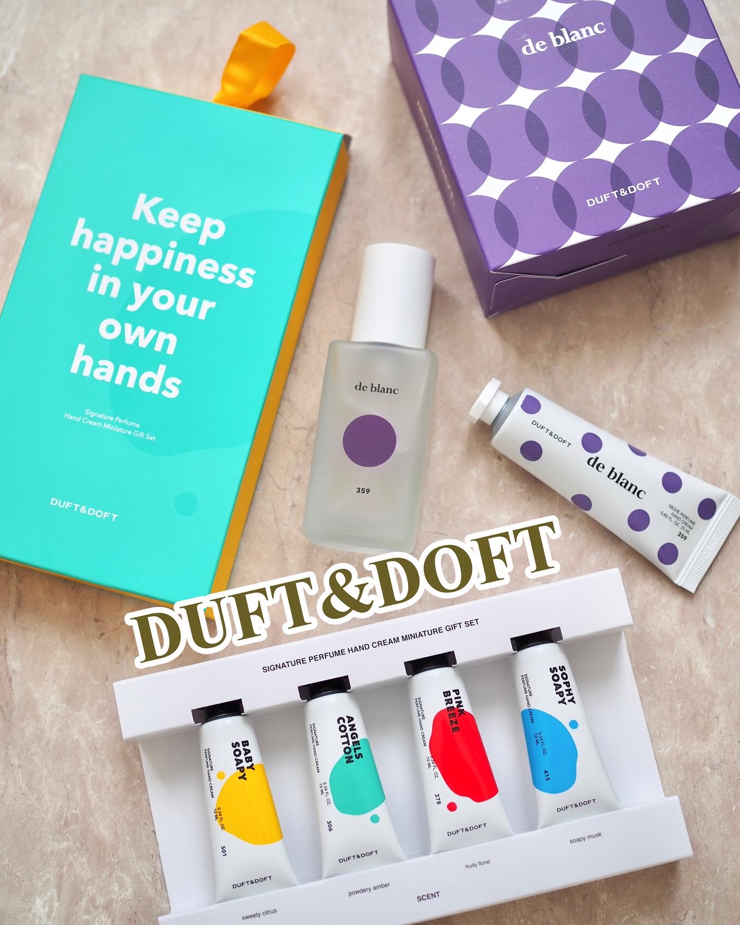 ドゥ・ブラン ミニデュオセット/DUFT&DOFT/ボディクリームを使ったクチコミ（1枚目）