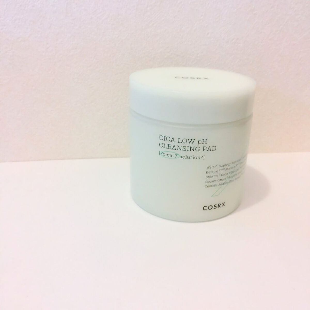 ピュアフィットシカ弱酸性クレンジングパッド /COSRX/クレンジングシートを使ったクチコミ(5枚目)