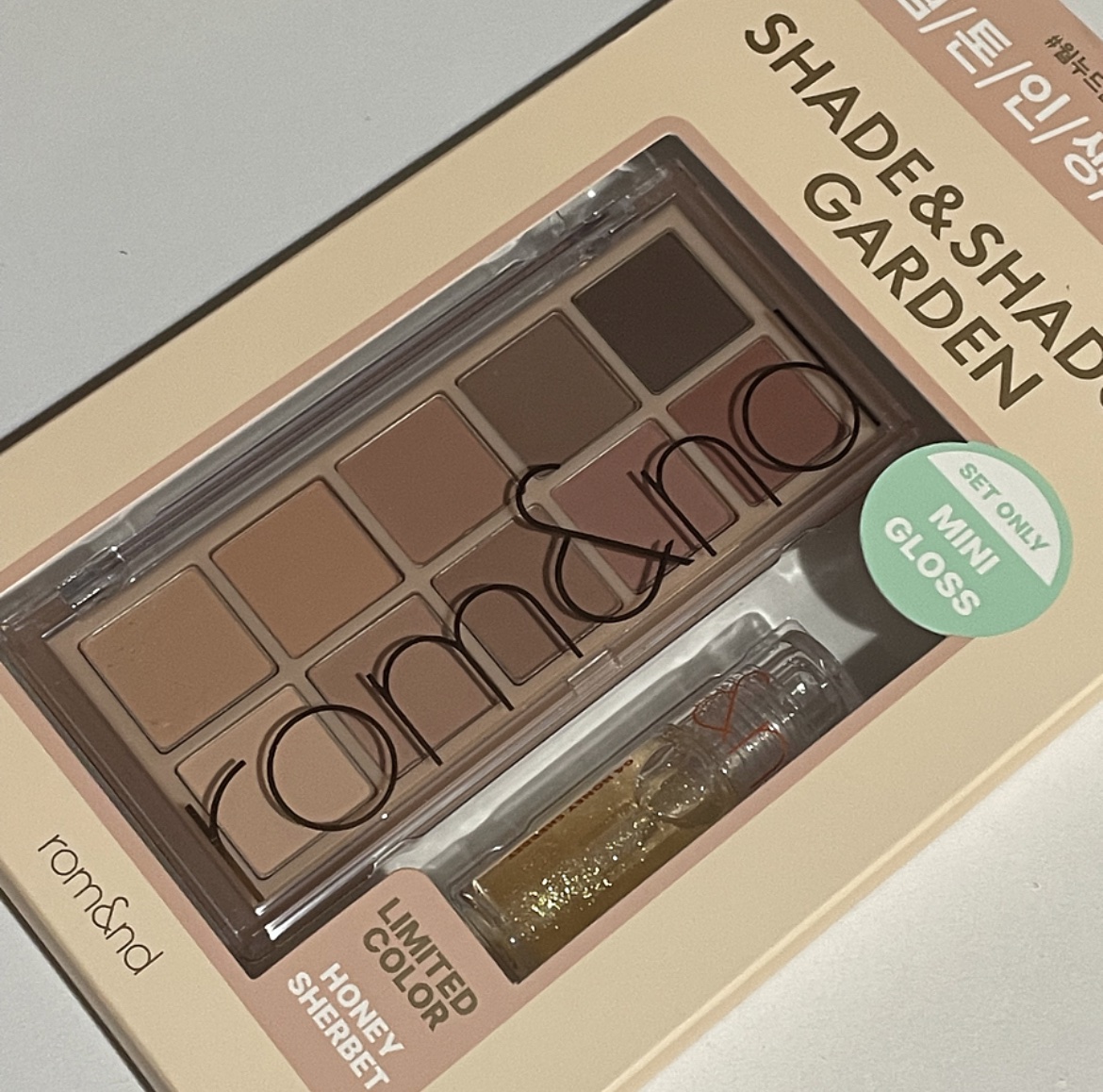 ベターザンパレット/rom&nd/アイシャドウパレットを使ったクチコミ（2枚目）