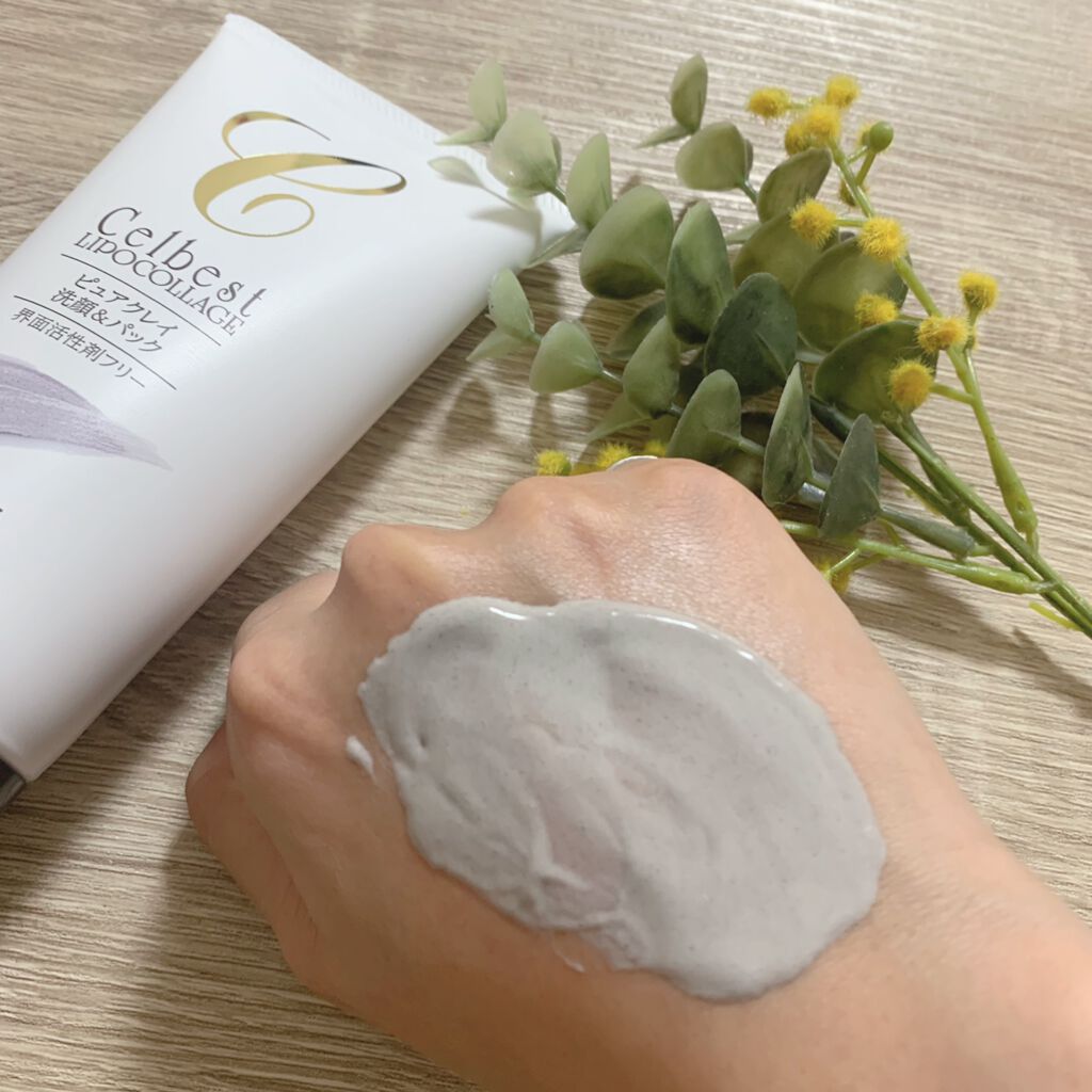 ピュアクレイ 洗顔&パック/セルベスト/洗顔フォームを使ったクチコミ（1枚目）