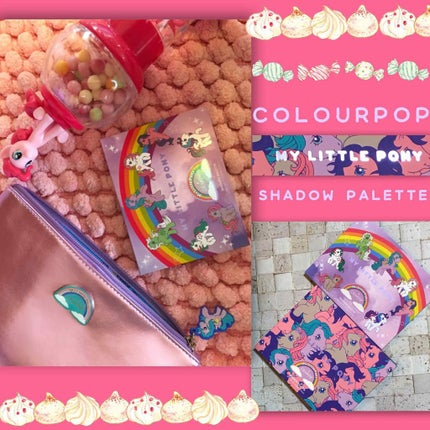 My Little Pony eyeshadow palette/ColourPop/アイシャドウパレットを使ったクチコミ(1枚目)
